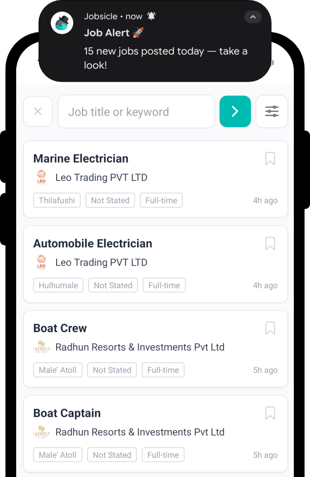 Jobsicle mobile app preview